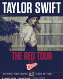 Taylor Swift Red Tour 2014 Presented by Cornetto