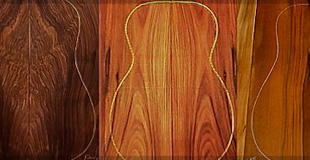 ไม้ด้านหลัง(Back)และไม้ด้านข้าง(Side)