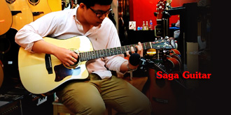 Saga Guitar D200C